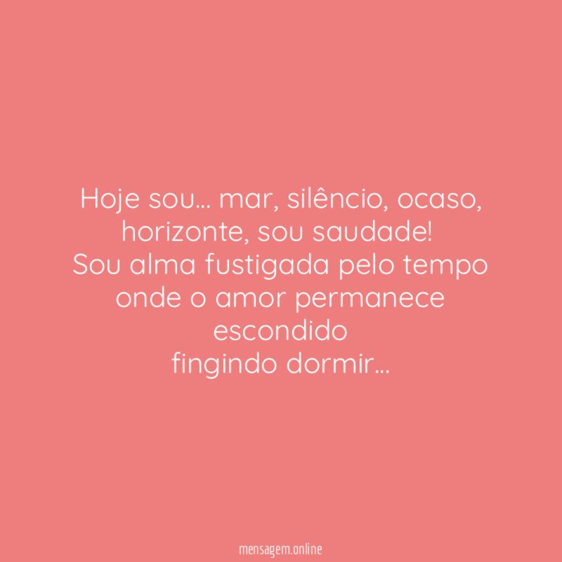 Hoje sou