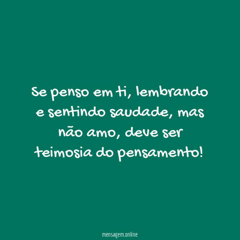 Se penso em ti