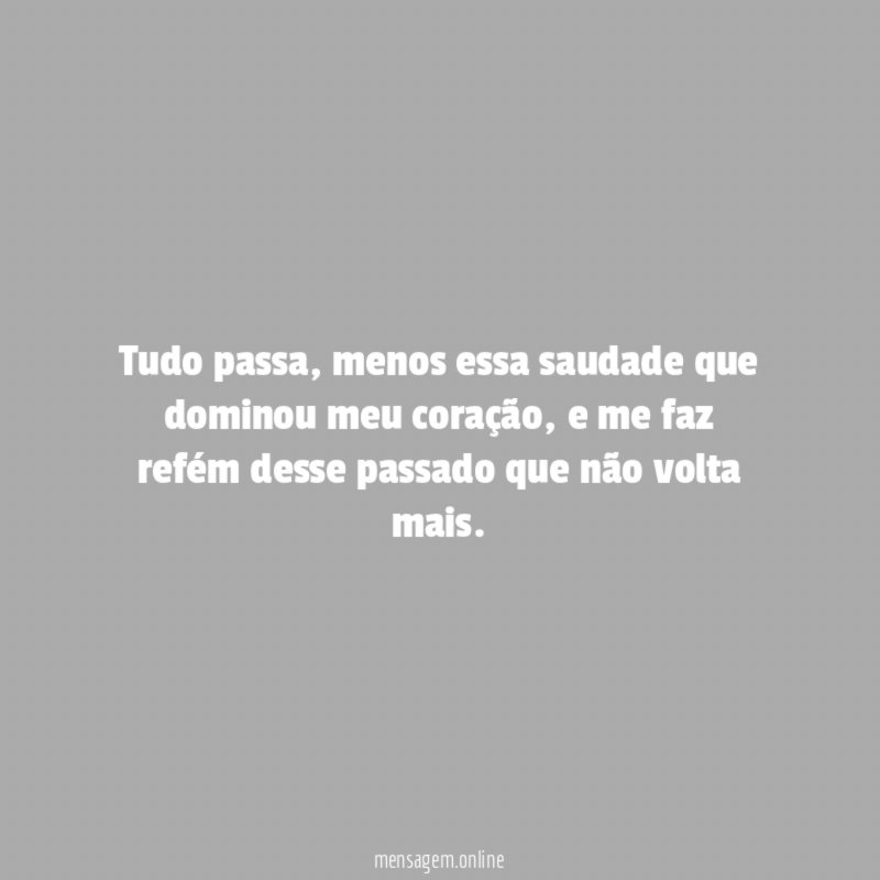 Tudo passa