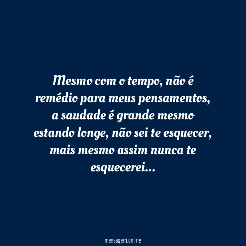Mesmo com o tempo