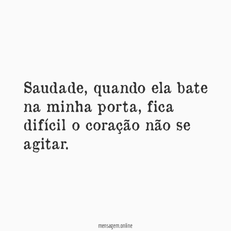 Saudade