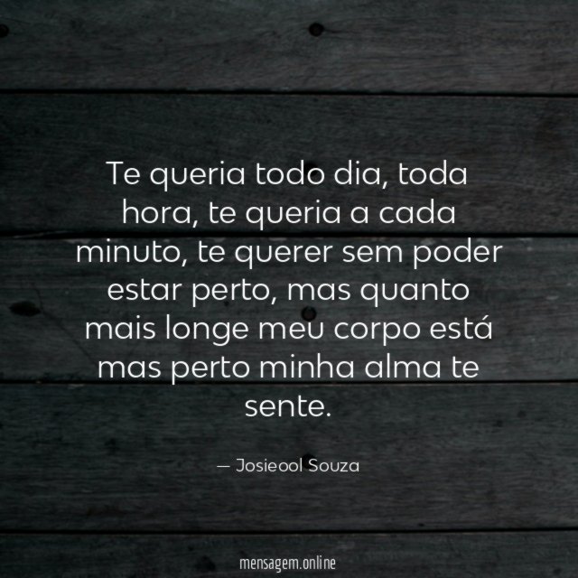 Te queria todo dia