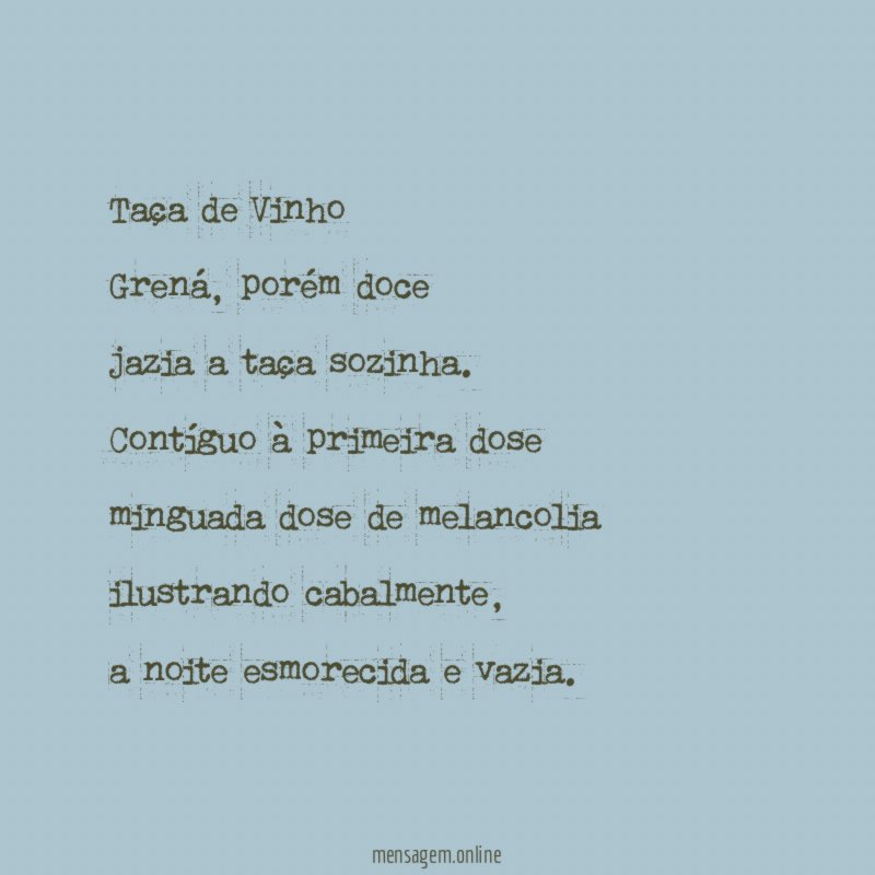Taça de Vinho