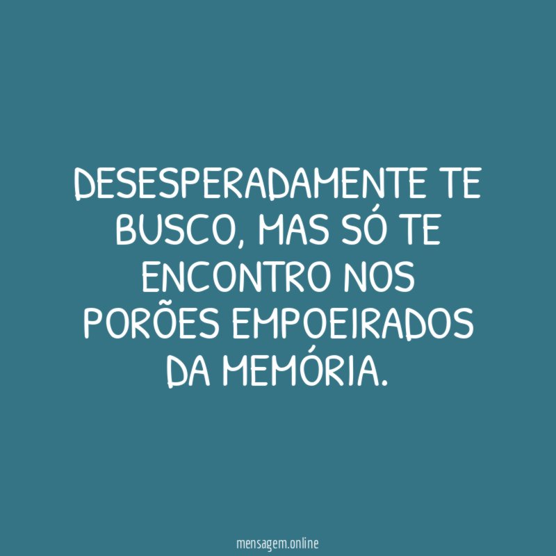 Desesperadamente te busco