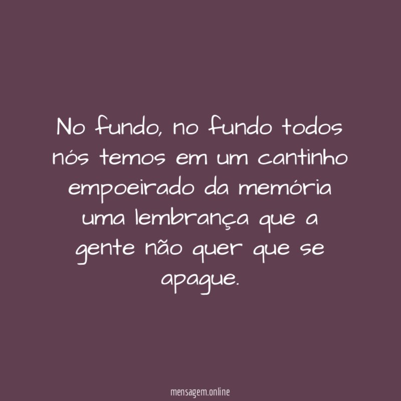 No fundo