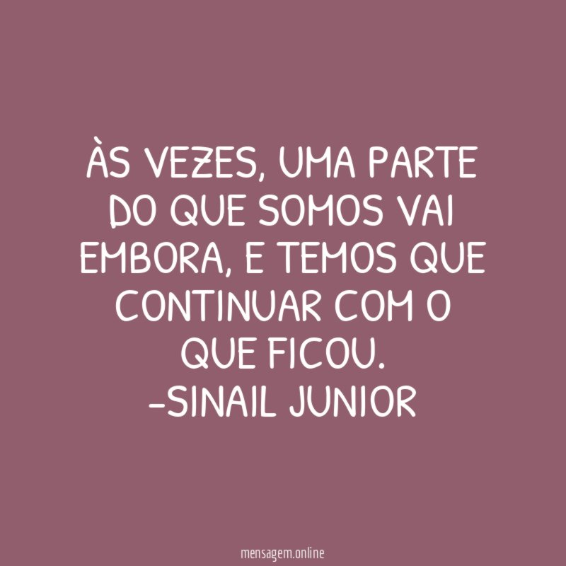 Às vezes