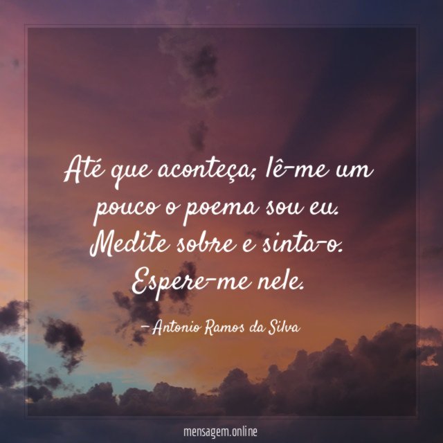 Até que aconteça