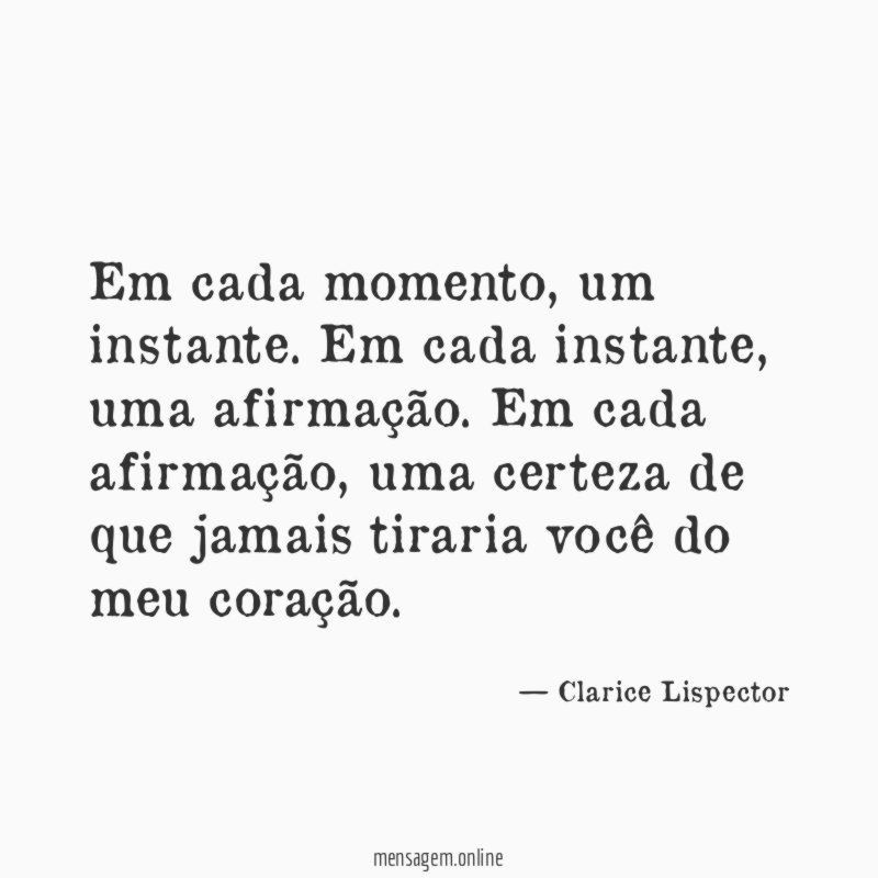 Em cada momento