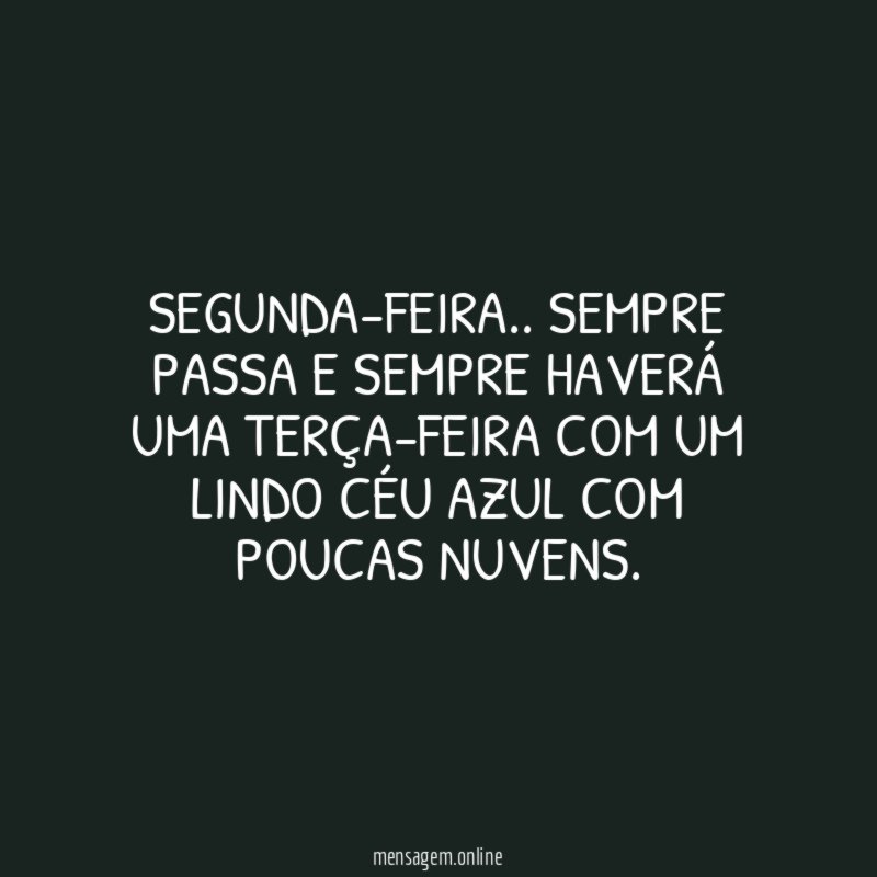 Segunda-feira