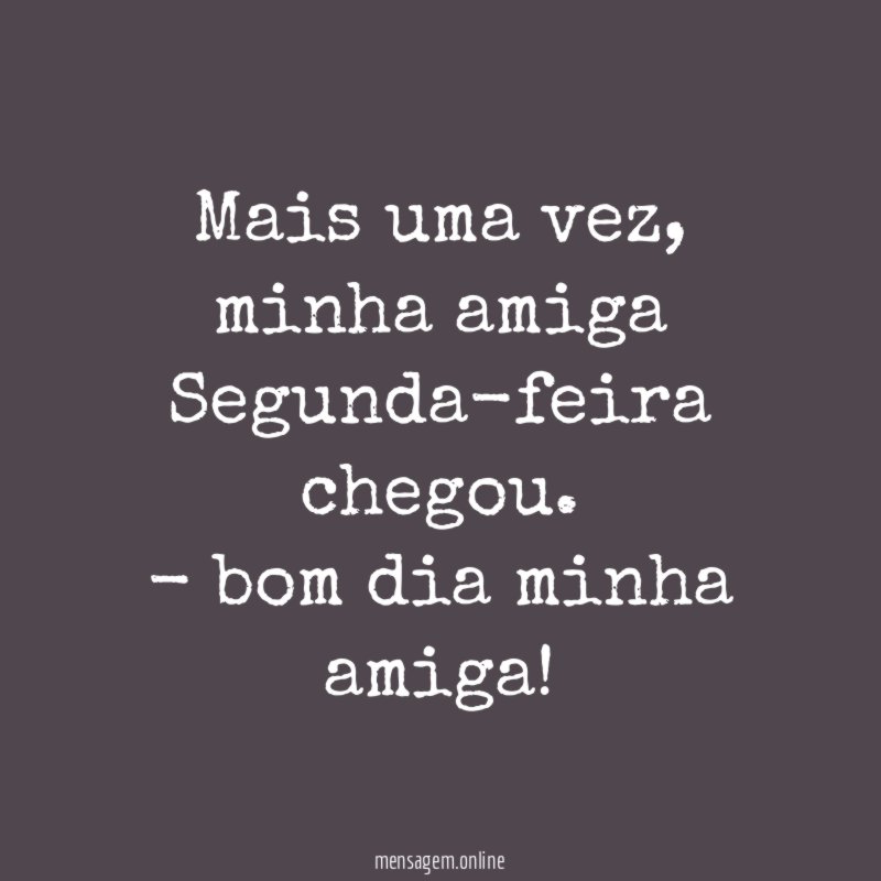 Mais uma vez