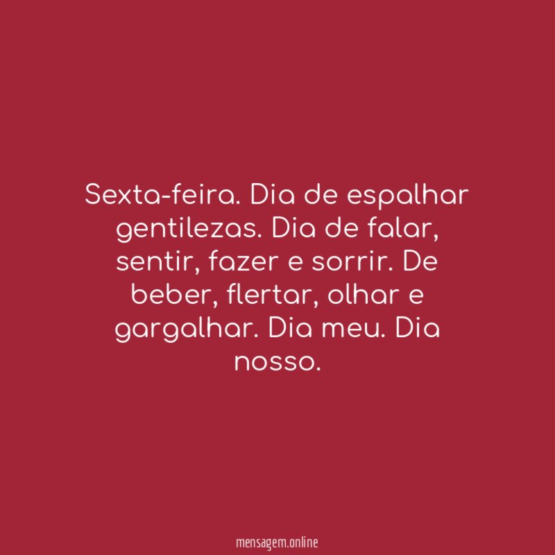 Sexta-feira