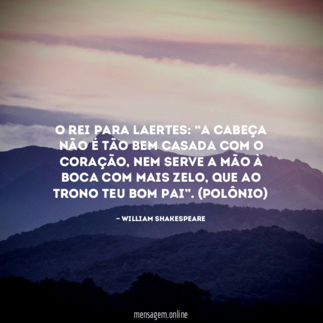 O Rei para Laertes