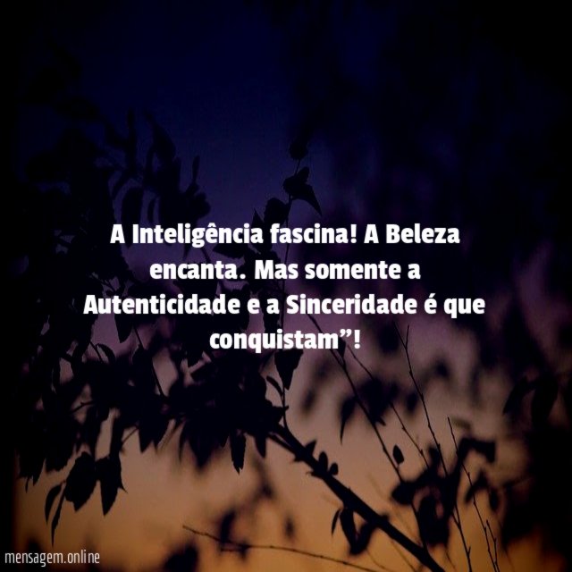 A Inteligência fascina