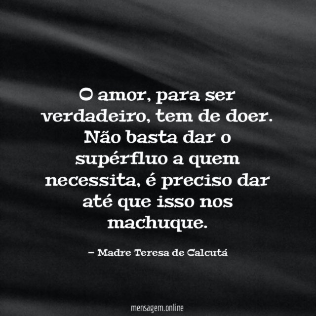 O amor