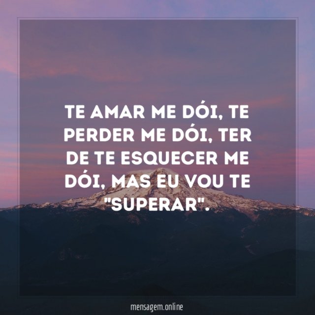Te amar me dói
