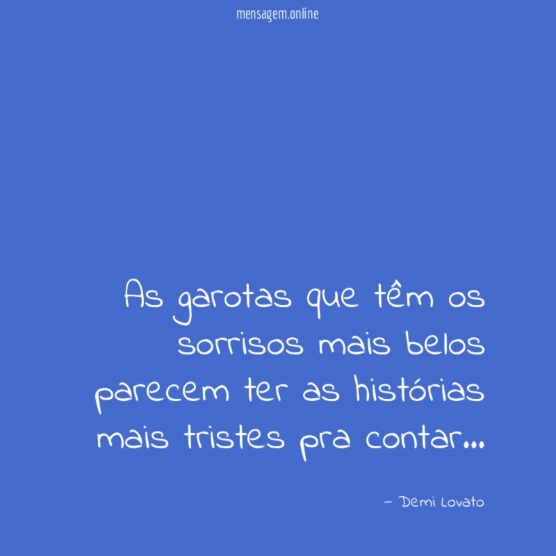 As garotas que têm os sorrisos mais belos