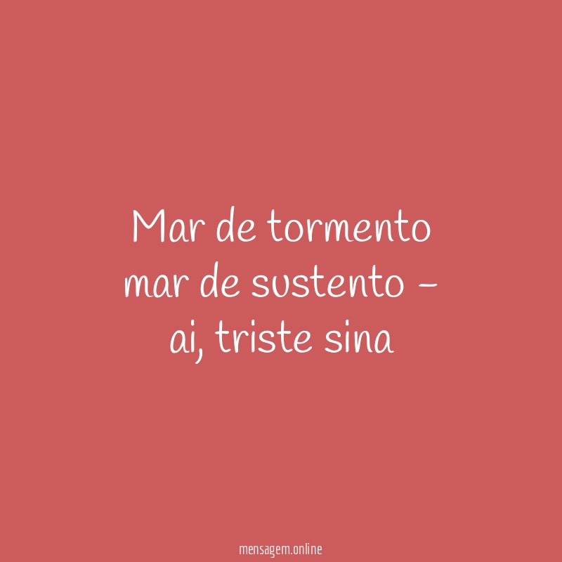 Mar de tormento mar de sustento - ai