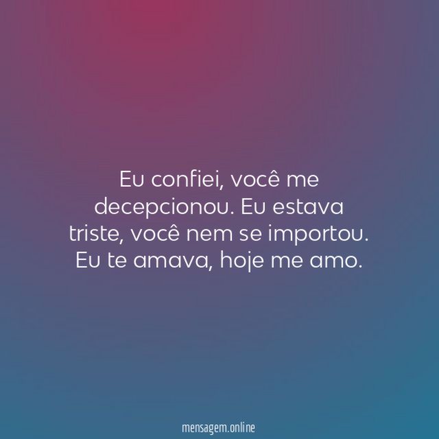 Eu confiei