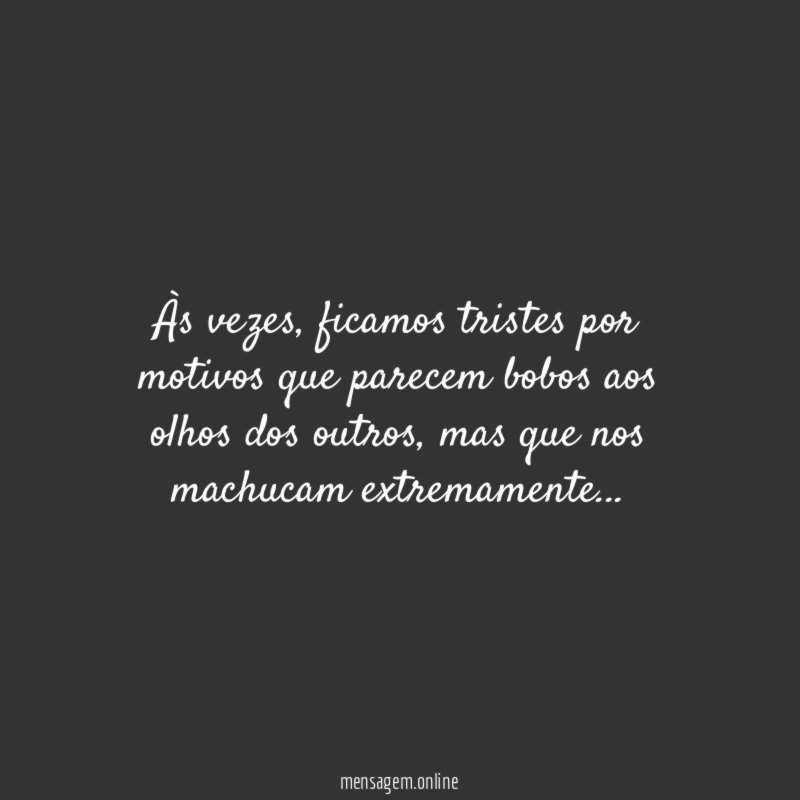 Às vezes