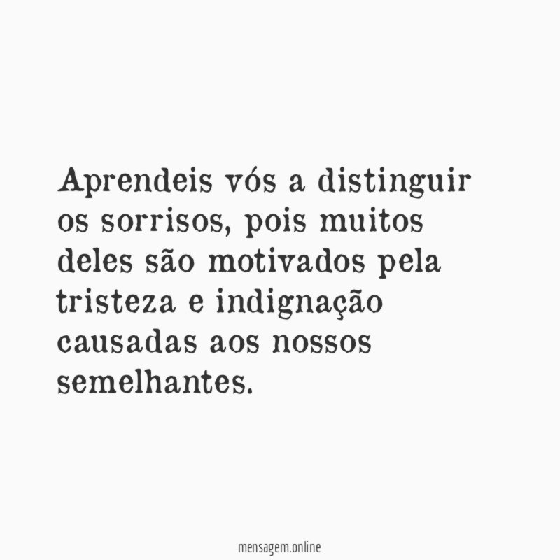 Aprendeis vós a distinguir os sorrisos