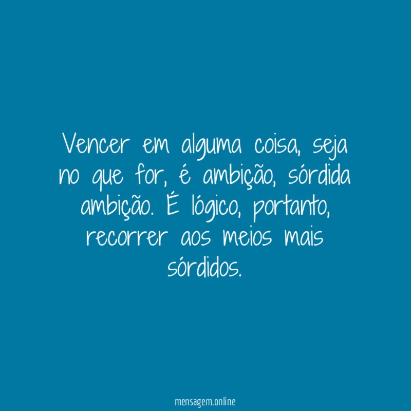 Vencer em alguma coisa