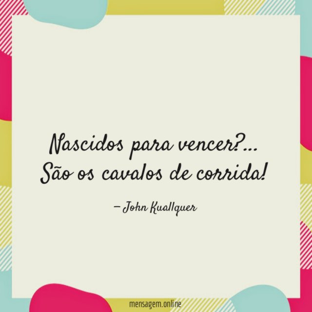 Nascidos para vencer