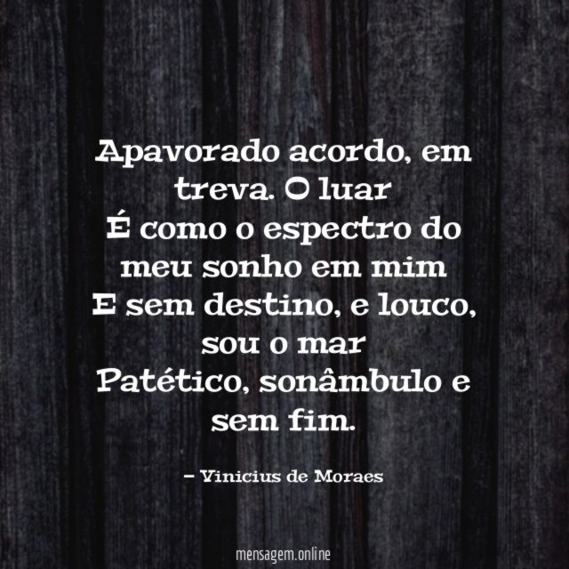 Apavorado acordo