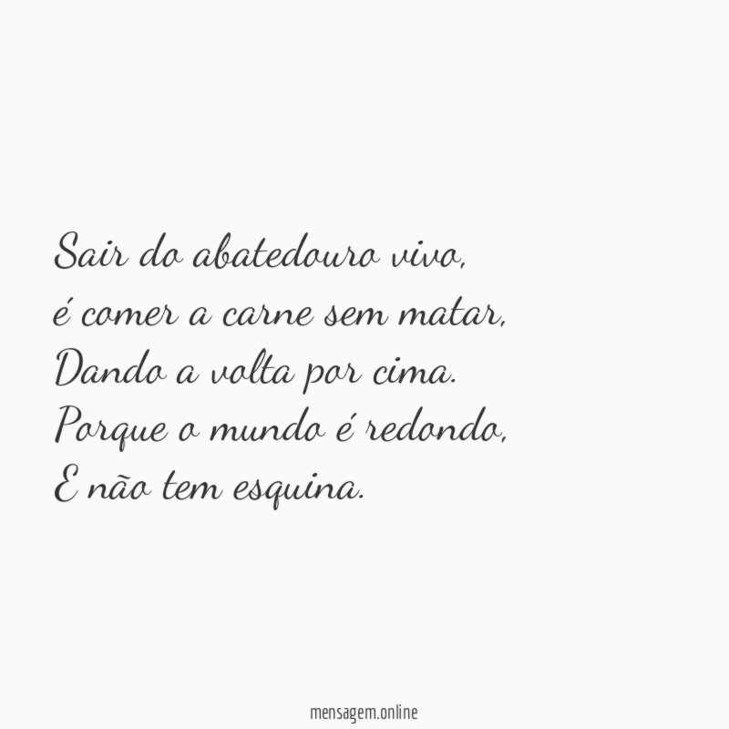 Sair do abatedouro vivo