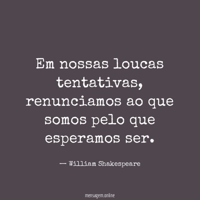 Em nossas loucas tentativas