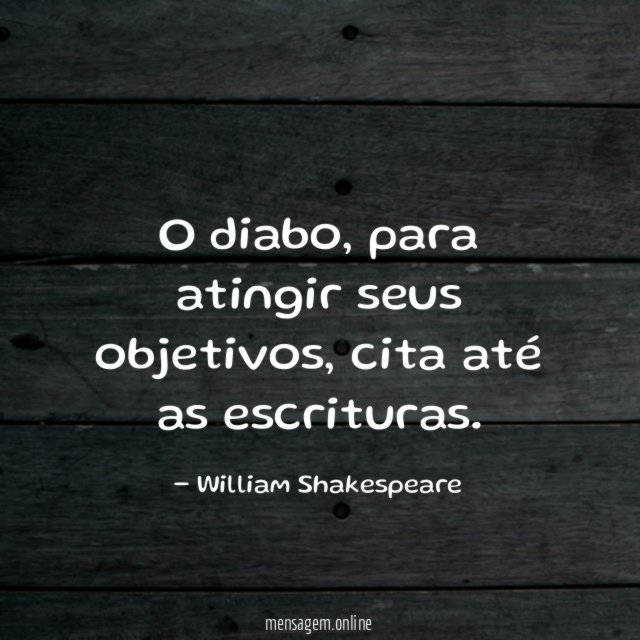 O diabo