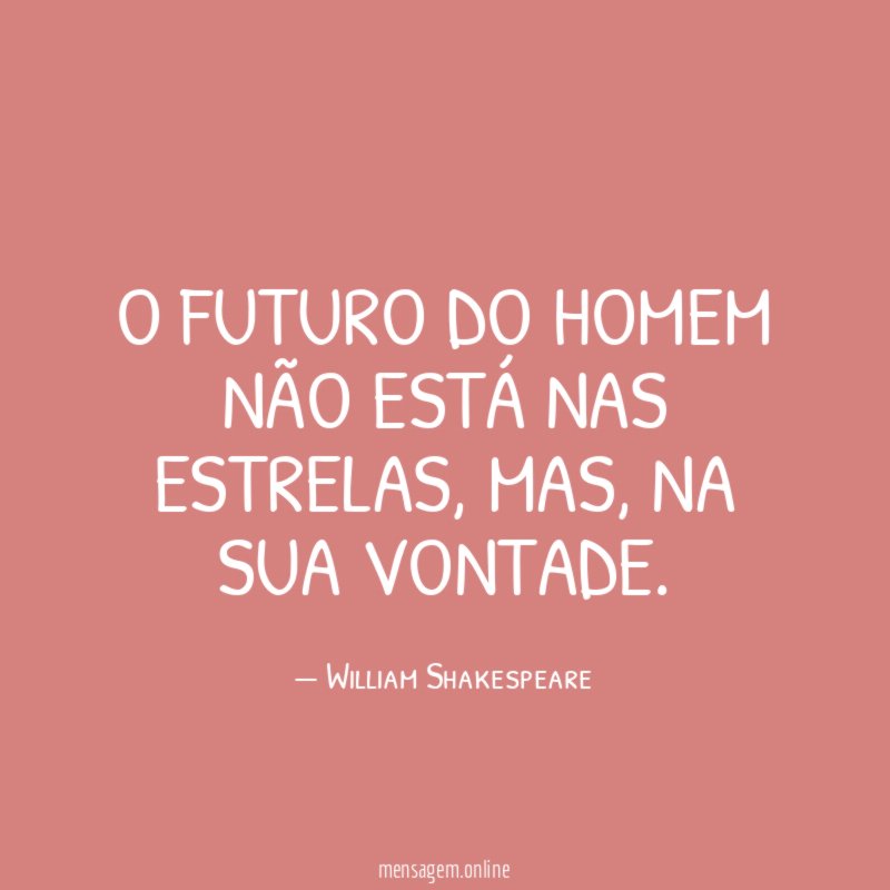 O futuro do homem não está nas estrelas