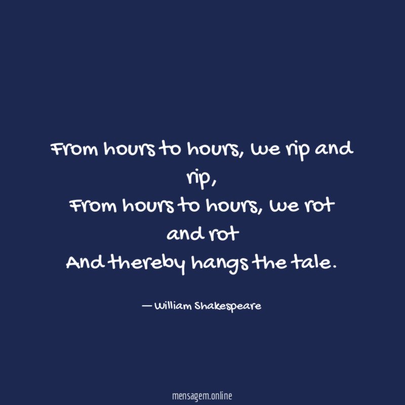From hours to hours