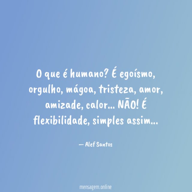 O que é humano
