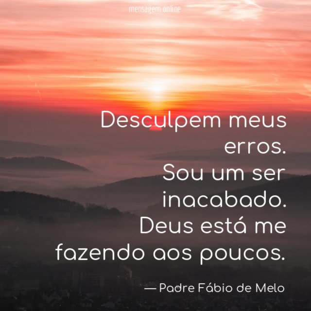 Desculpem meus erros