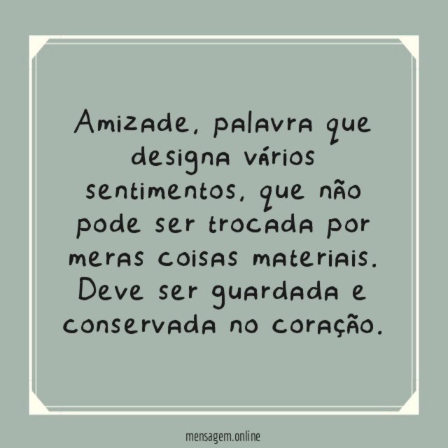 Amizade