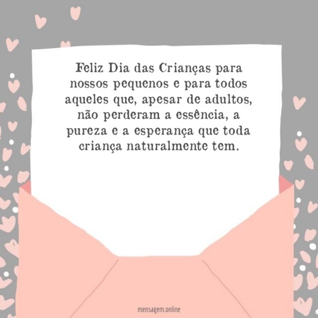 Feliz Dia das Crianças para nossos pequenos
