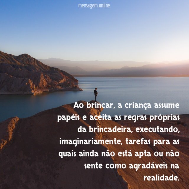 Ao brincar