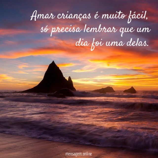 Amar crianças é muito fácil