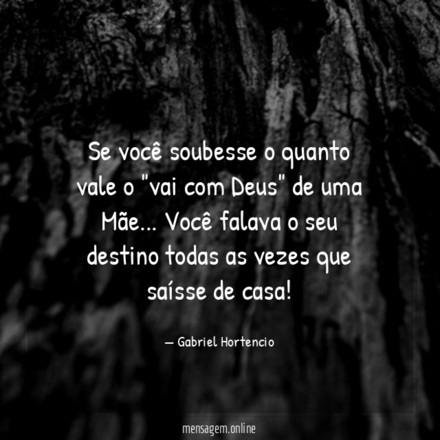 Se você soubesse o quanto vale o "vai