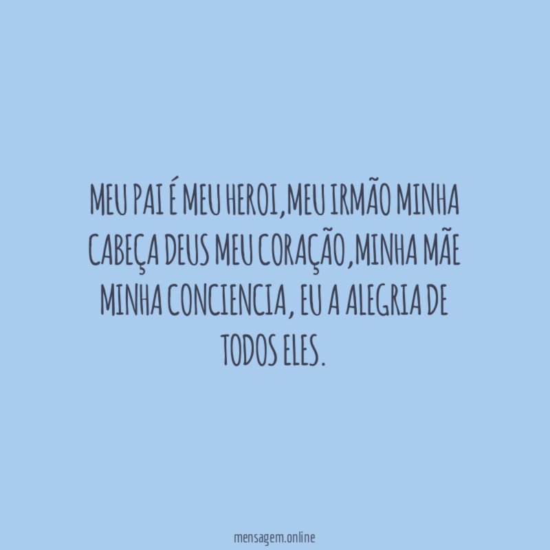 Meu pai é meu heroi