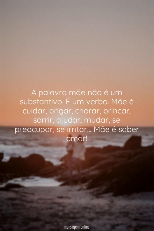 A palavra mãe não é um substantivo