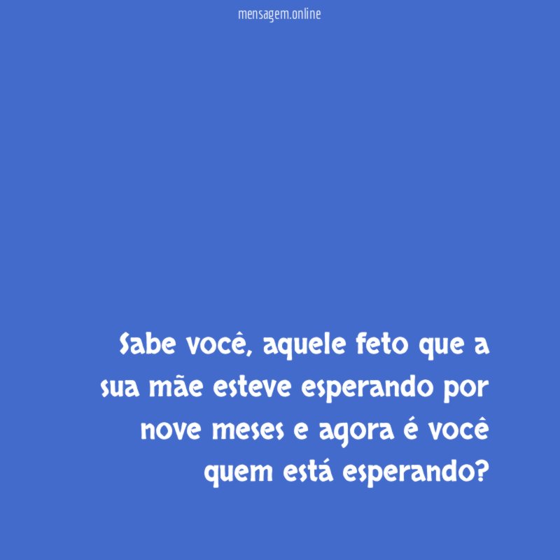 Sabe você