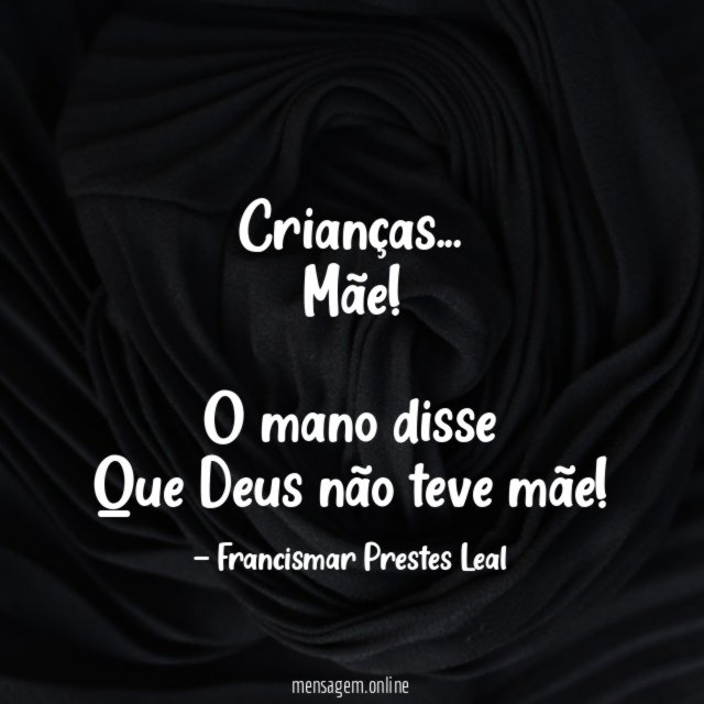 Crianças…