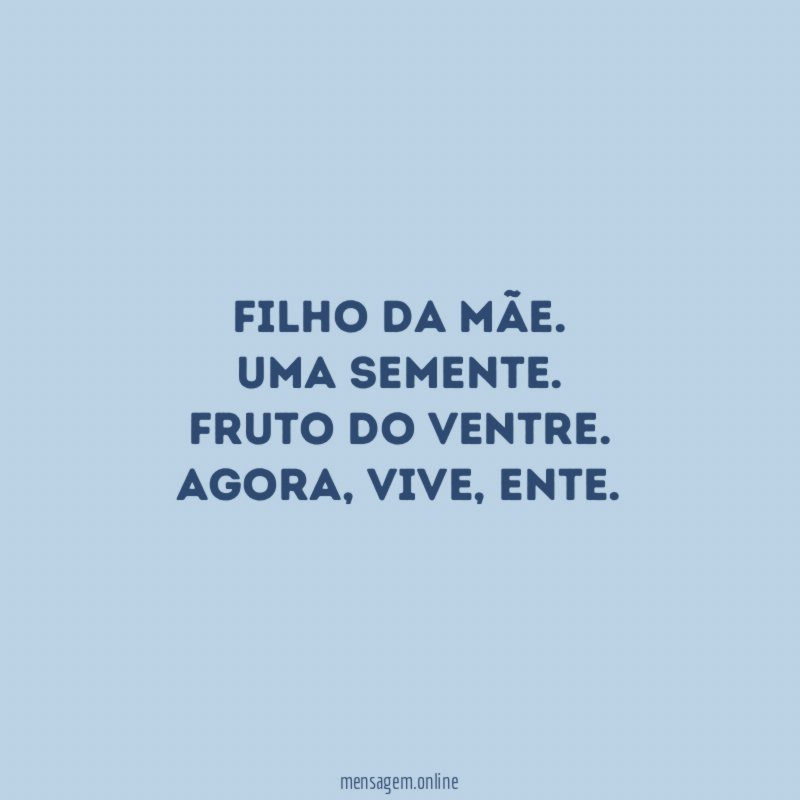 Filho da Mãe.