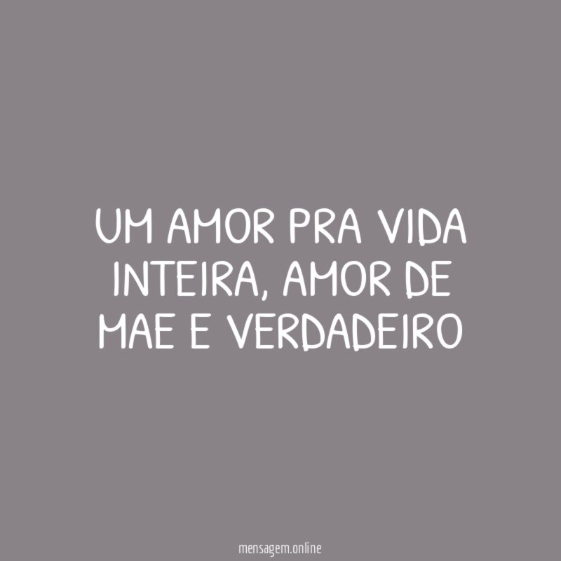 um amor pra vida inteira