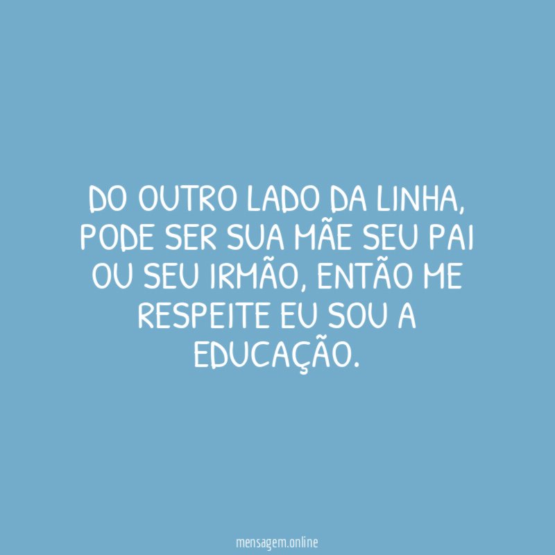Do outro lado da linha