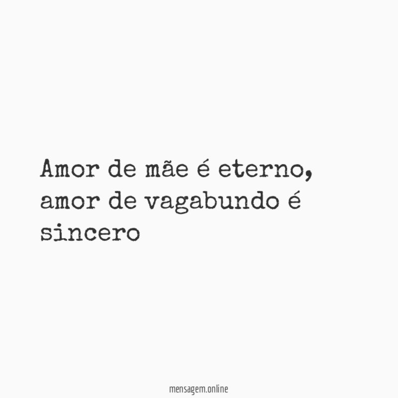 Amor de mãe é eterno