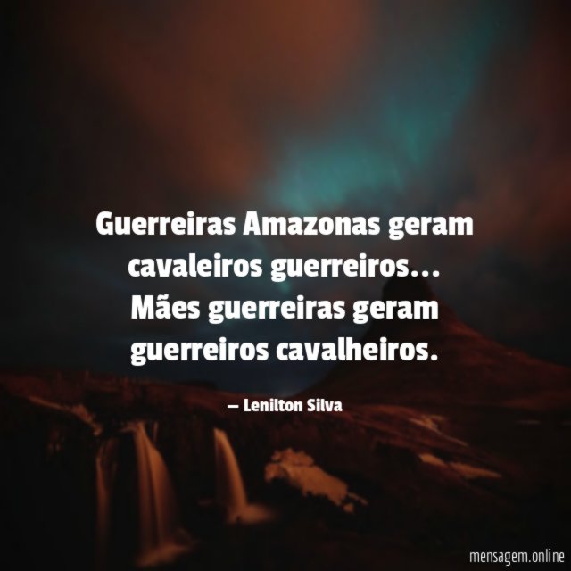 Guerreiras Amazonas geram cavaleiros guerreiros