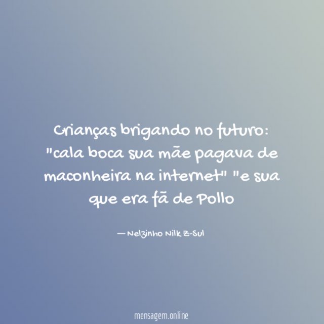 Crianças brigando no futuro