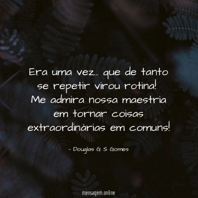 Era uma vez
